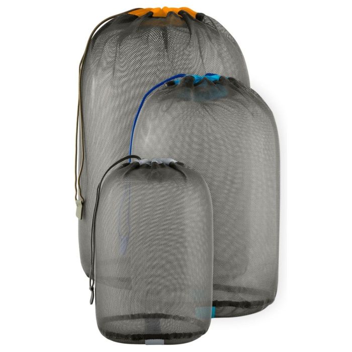 Sea to Summit Mesh Stuff Sack Set [3 Piece] 5/8/13L